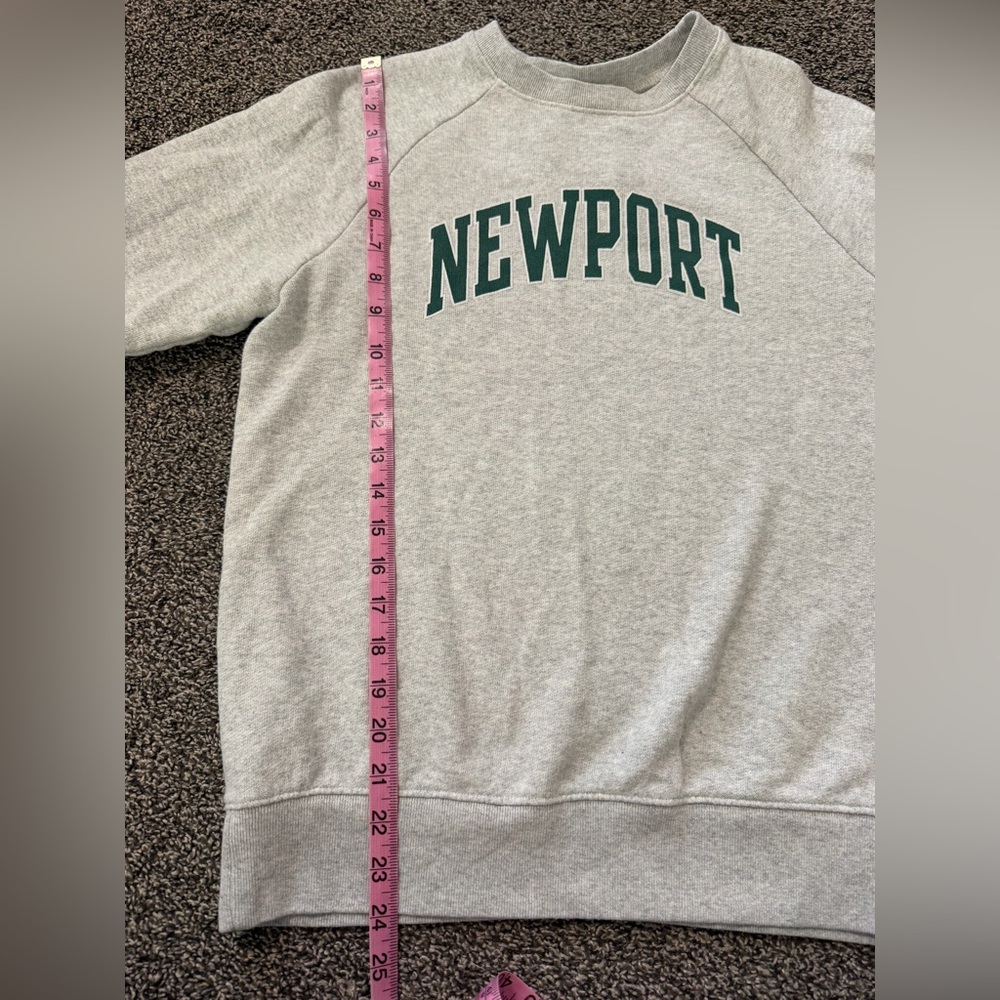 John galt Brandy Melville Erica Newport Crewneck Sweatshirt | Size OS - Picture 5 of 5